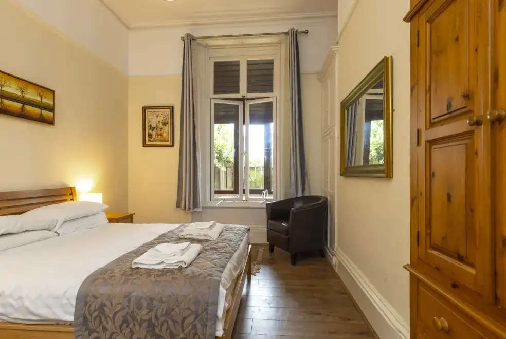 Bedroom at Roa Island House