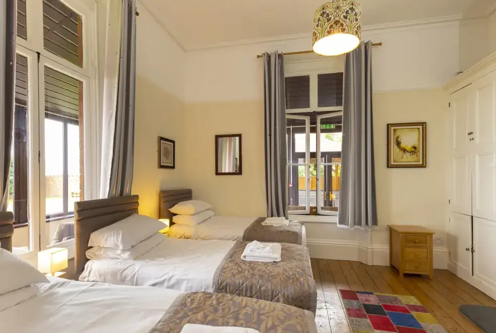 Bedroom at Roa Island House