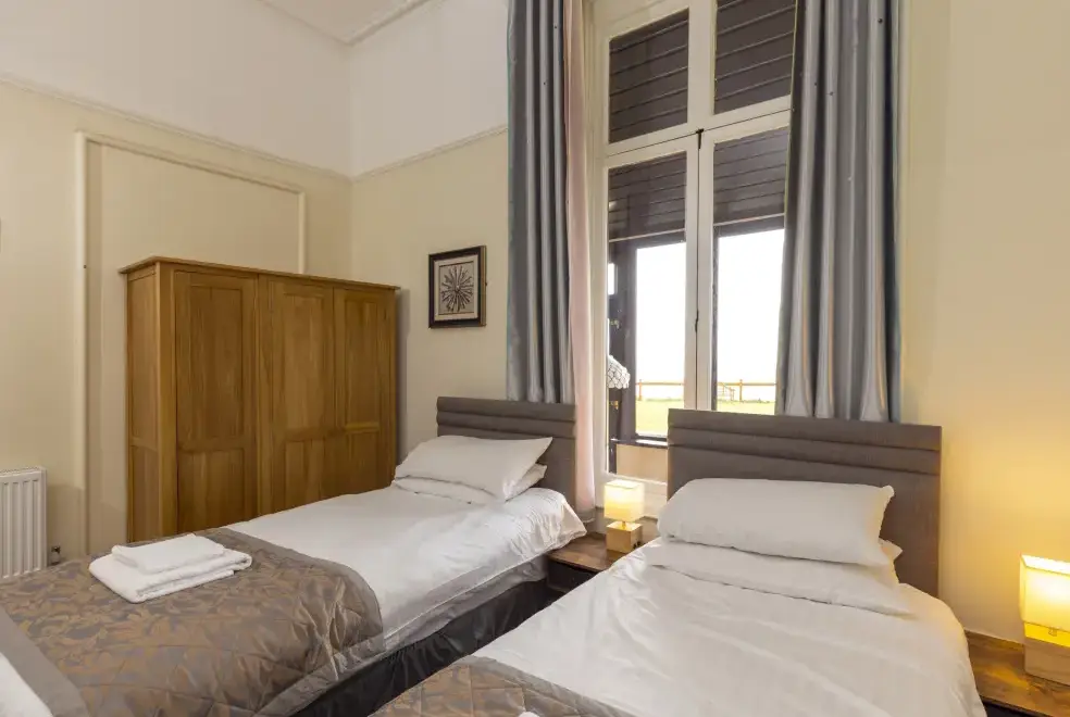 Bedroom at Roa Island House