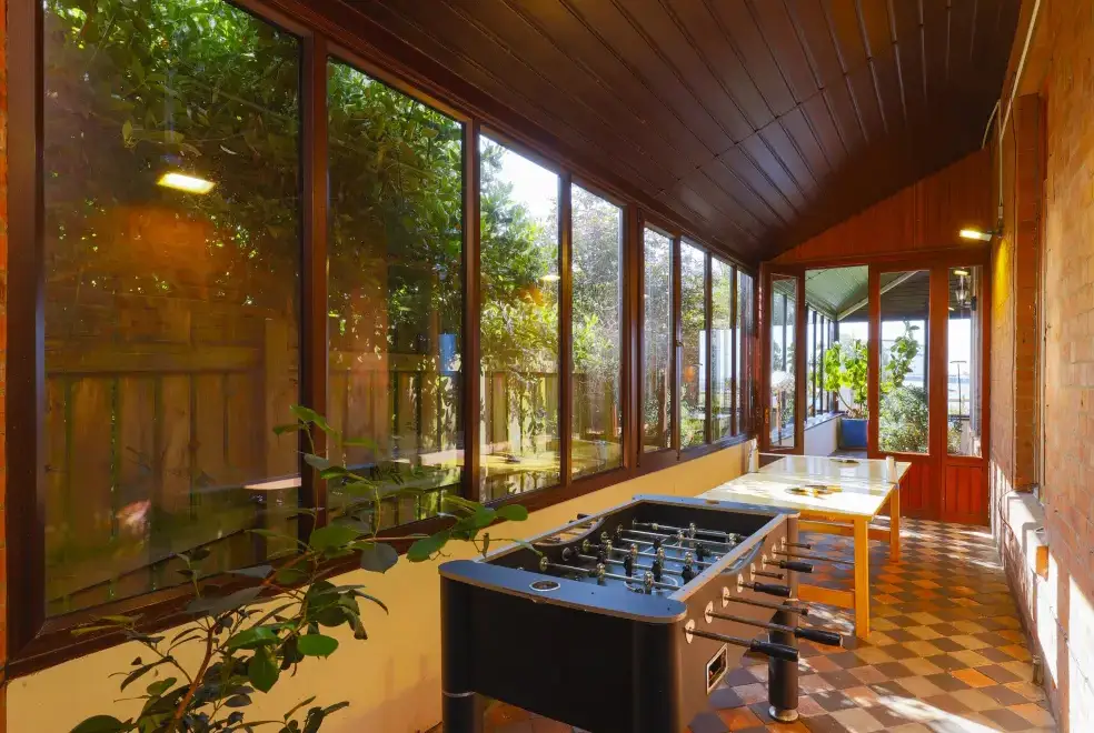 Games Room at Roa Island House