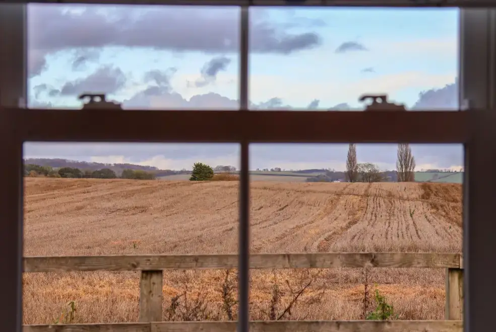 Countryside views at Robins Nest