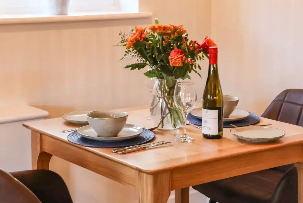 Dining room at Robins Nest