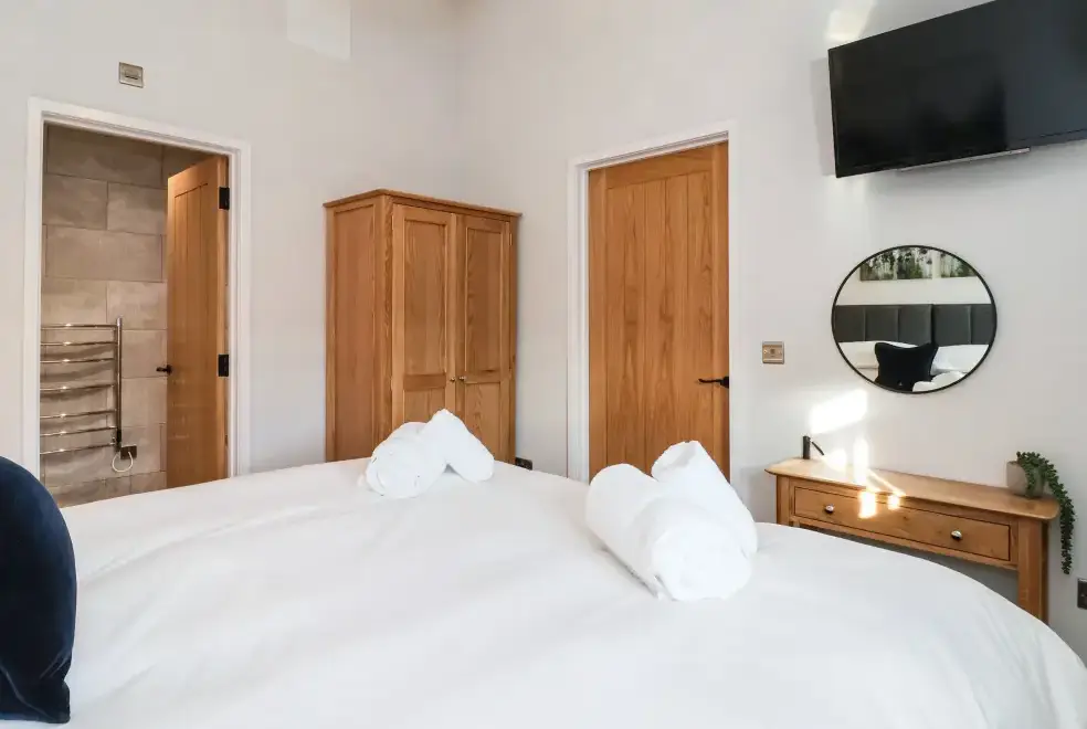 Bedroom at Robins Nest