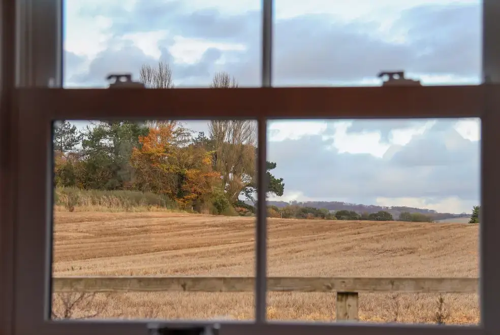 Countryside views at Robins Nest