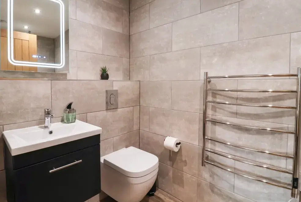 Ensuite bathroom at Robins Nest