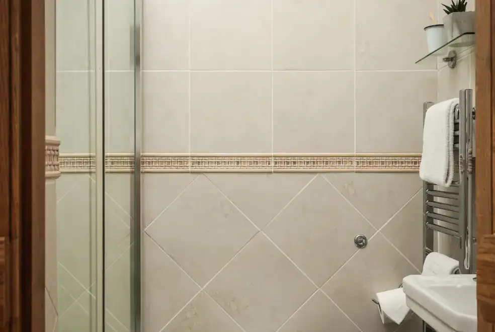 Shower room at Rock Farm