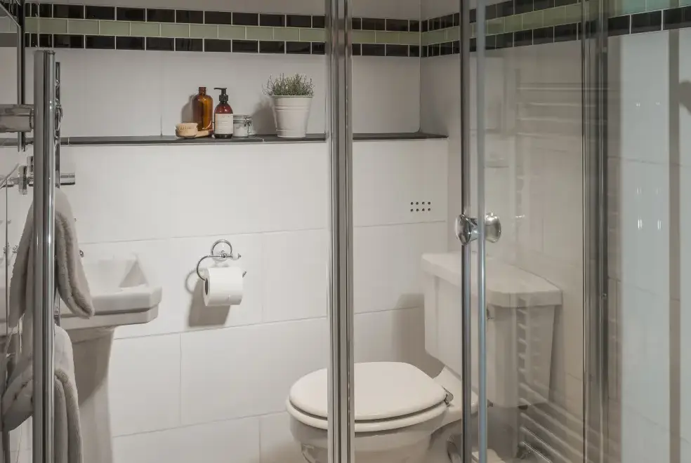 Shower room at Rock Farm