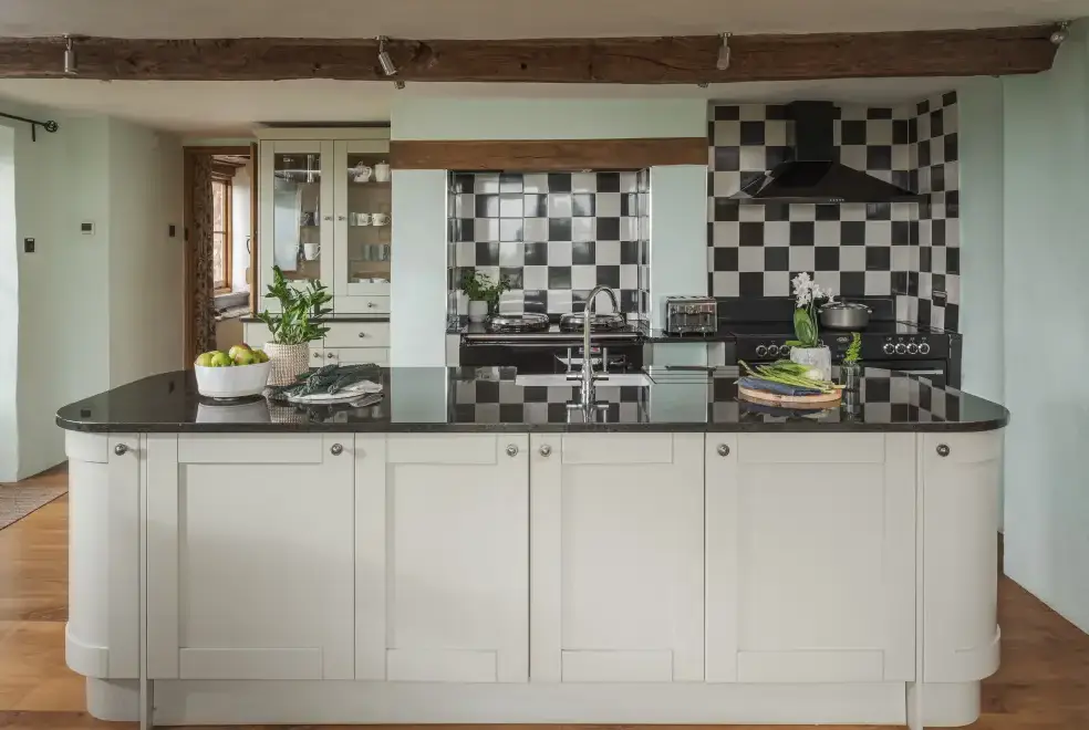 Farmhouse style kitchen at Rock Farm