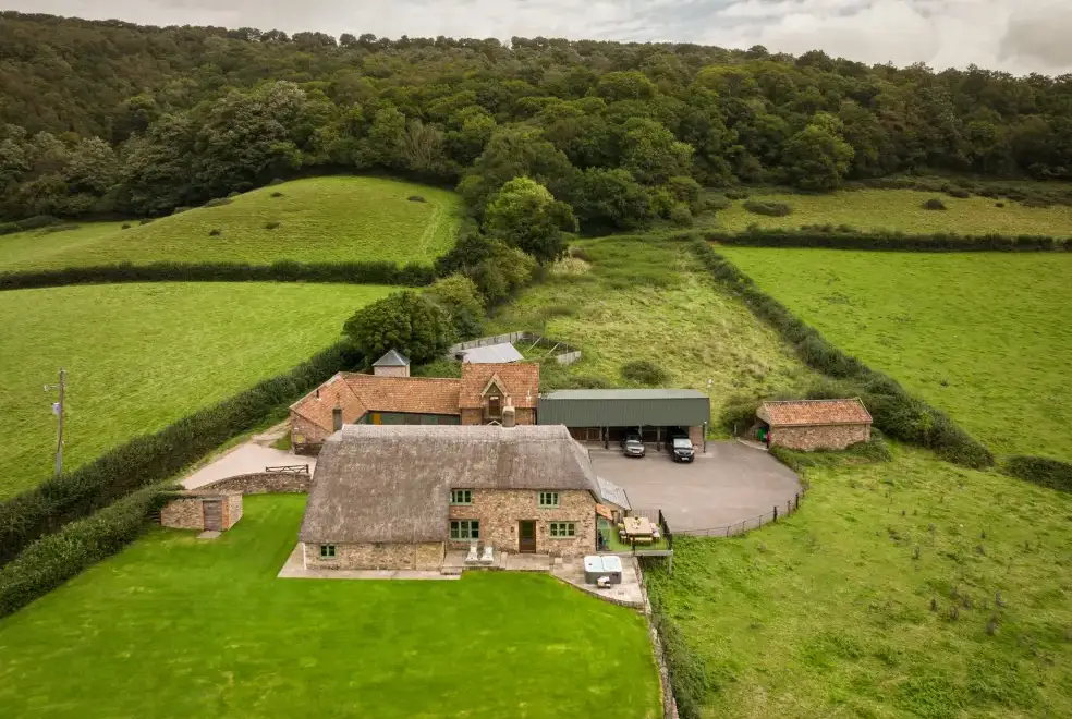 Countryside views at Rock Farm