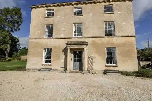 Rockstowes House, Gloucestershire, from the outside
