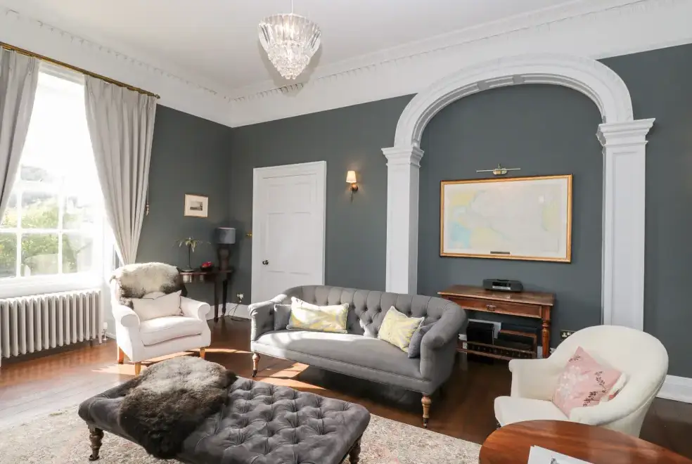 Drawing room at Rockstowes House