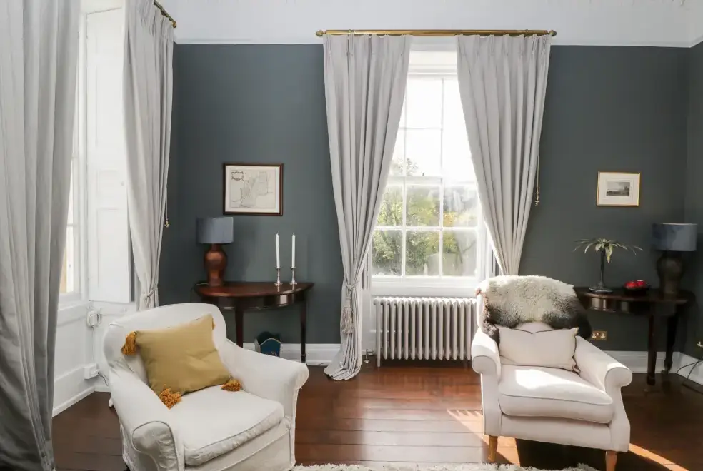 Drawing room at Rockstowes House