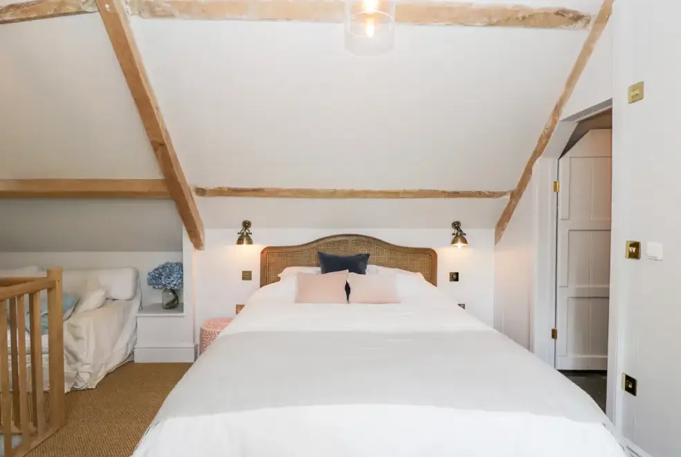 Bedroom at Rockstowes House