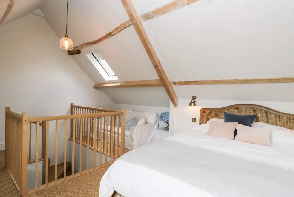 Bedroom at Rockstowes House