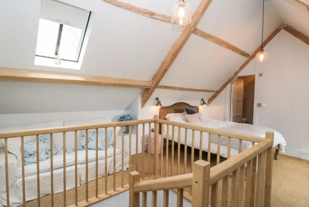 Bedroom at Rockstowes House