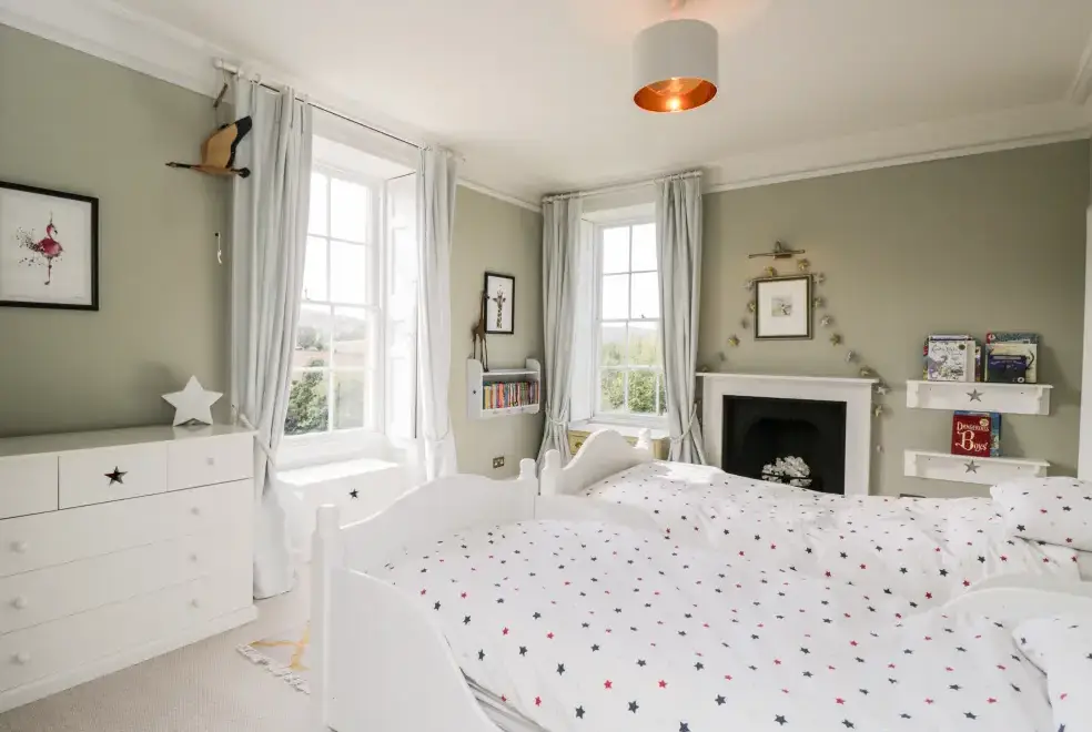 Bedroom at Rockstowes House