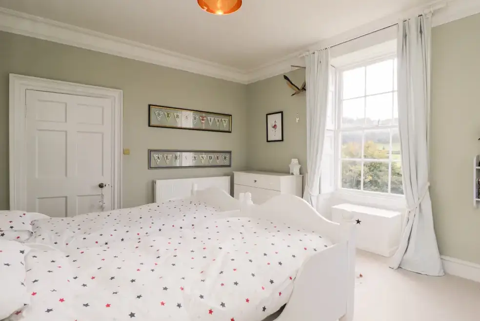 Bedroom at Rockstowes House