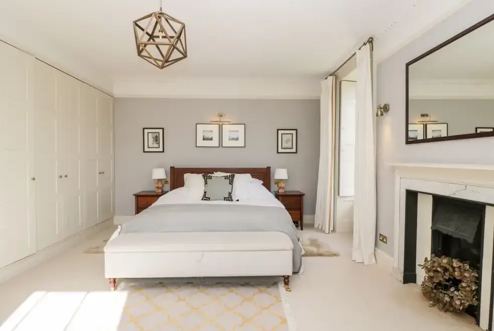 Bedroom at Rockstowes House