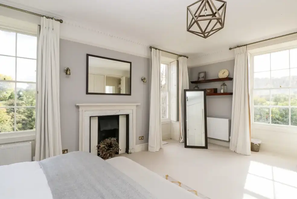 Bedroom at Rockstowes House