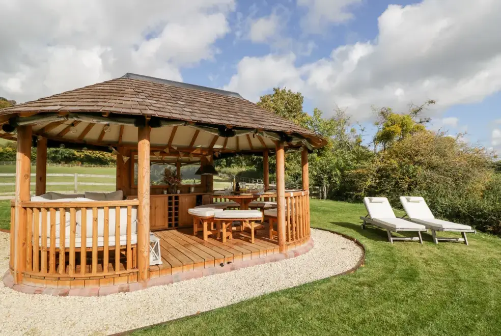 Garden at Rockstowes House