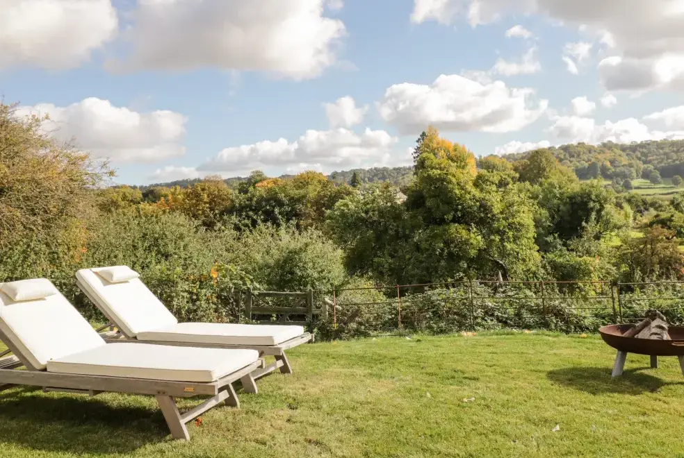 Countryside views at Rockstowes House