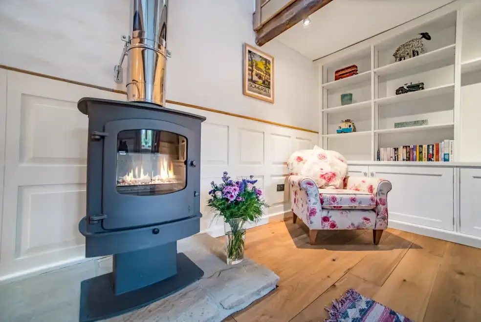 Lounge at Romantic Couple's Retreat in the Brendon Hills