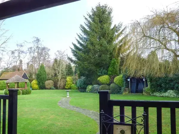 Garden at Romantic Retreat at Little Trees Farm