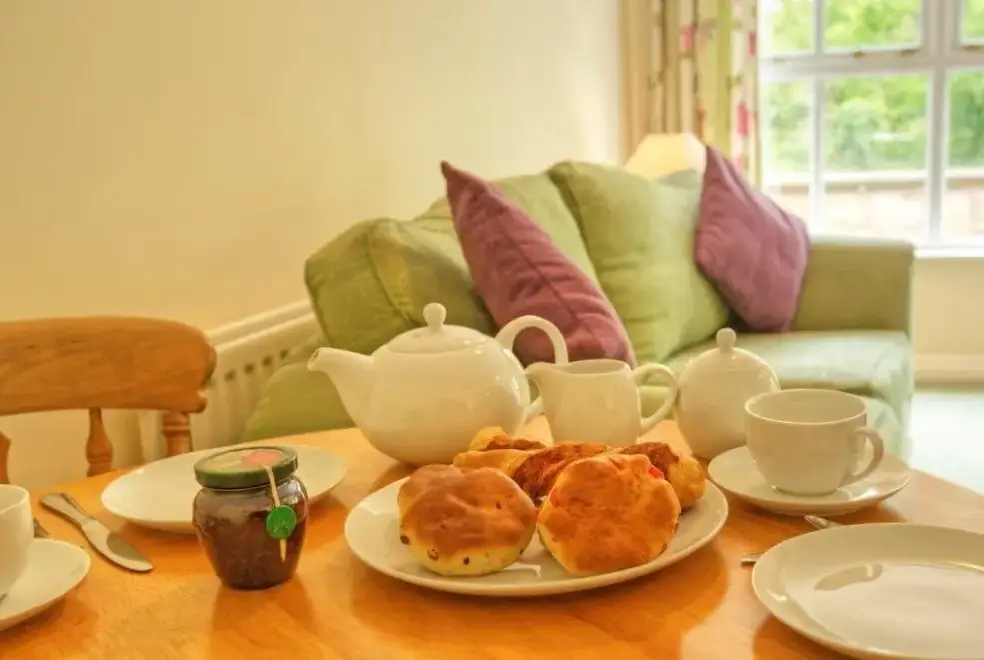 Kitchen/diner at Romantic Retreats at Annstead Cottages