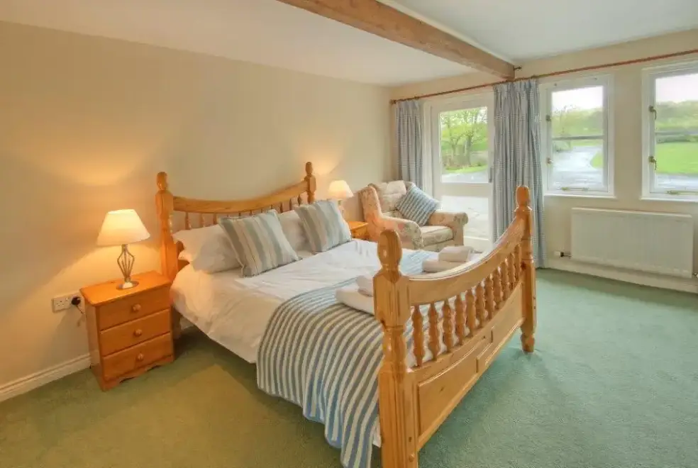 Bedroom at Romantic Retreats at Annstead Cottages