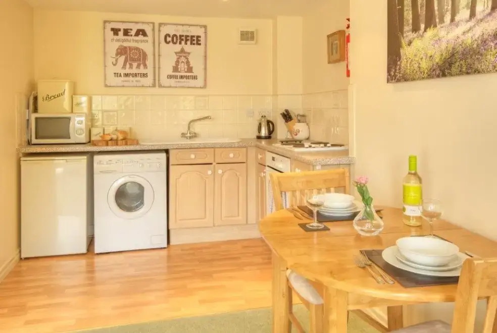 Kitchen/diner at Romantic Retreats at Annstead Cottages