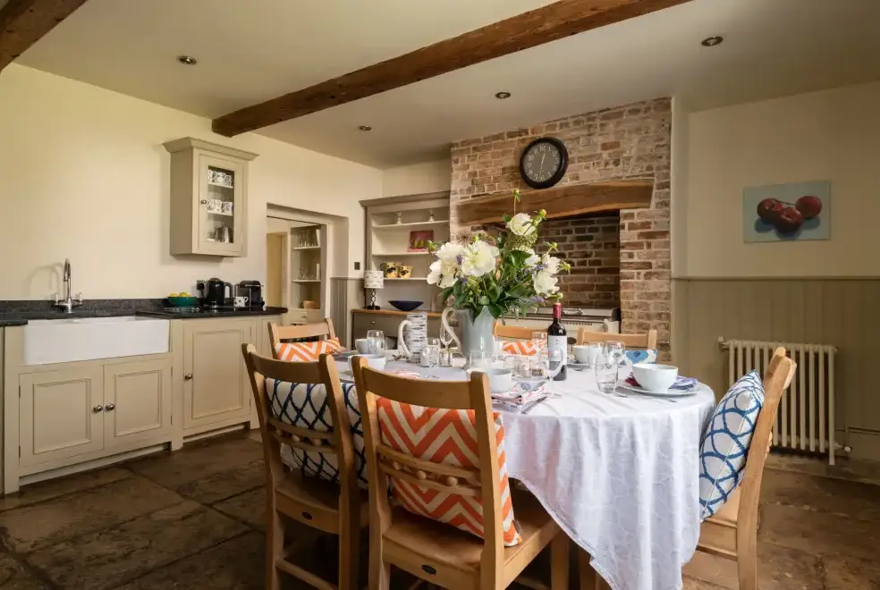 Kitchen/diner at Rose Cottage