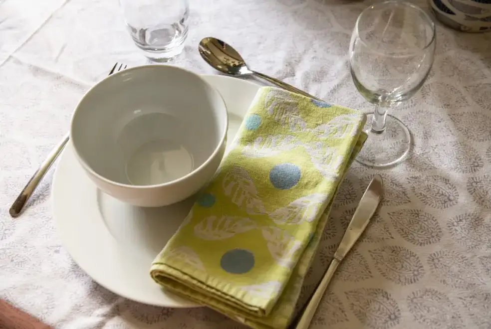 Dining room at Rose Cottage