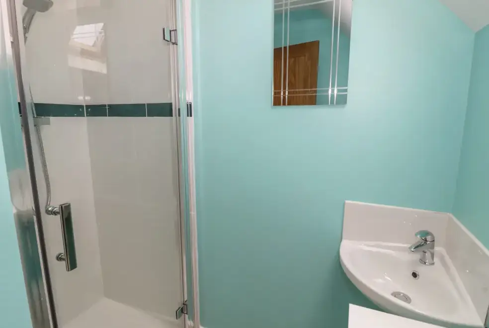 Shower room at Rose Cottage