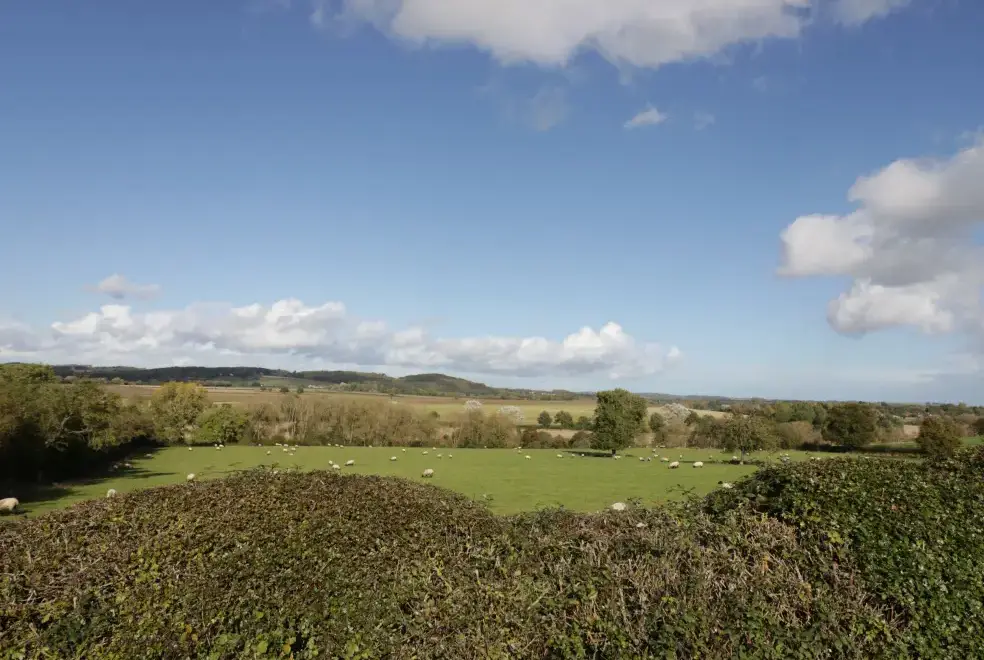 Countryside views at Rose Cottage
