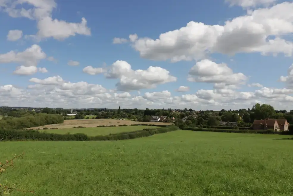 Countryside views at Rose Cottage