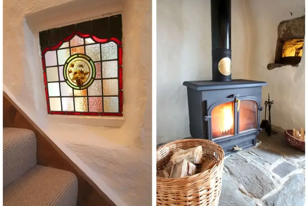 Luxurious interior at Rose Country Cottage