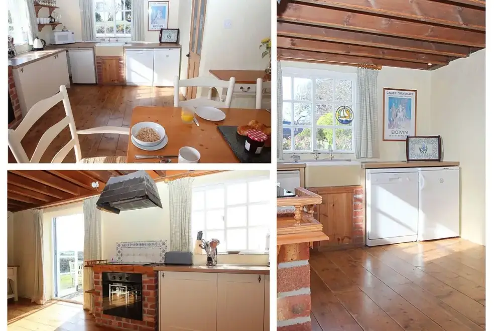 Kitchen/diner at Rose Country Cottage