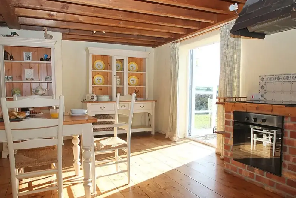 Farmhouse style kitchen at Rose Country Cottage