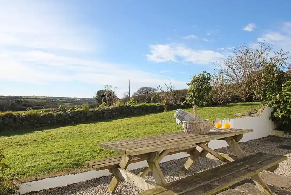 Countryside views at Rose Country Cottage