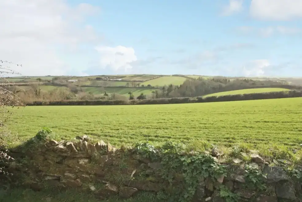 Countryside views at Rose Country Cottage