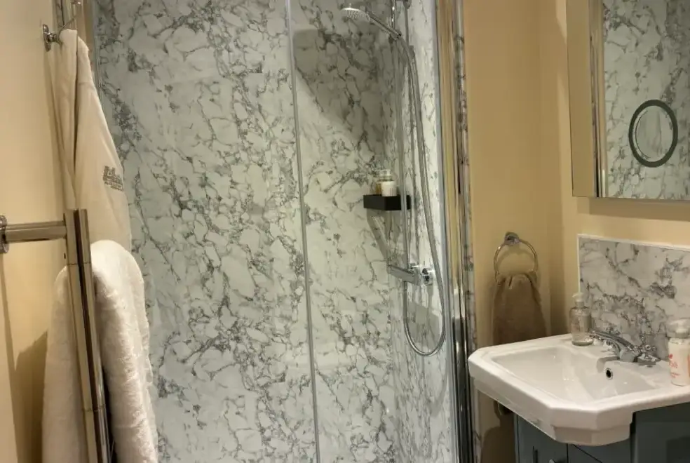 Shower room at Rosehaven