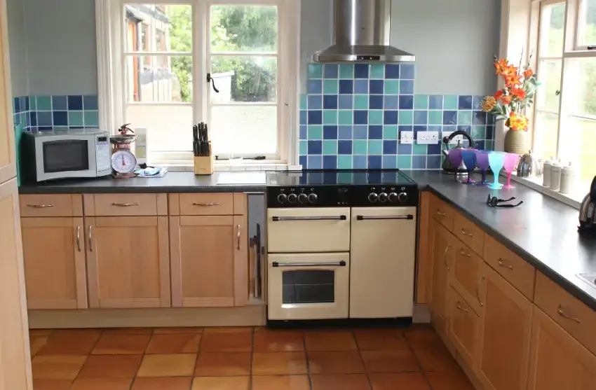 Well equipped kitchen at Rosemore Grange