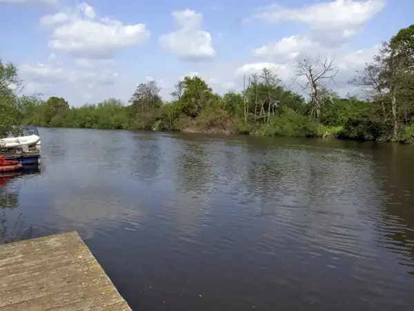 Lake view at Rosewaters Cottage, Near Stourport-on-Severn, Heart Of England