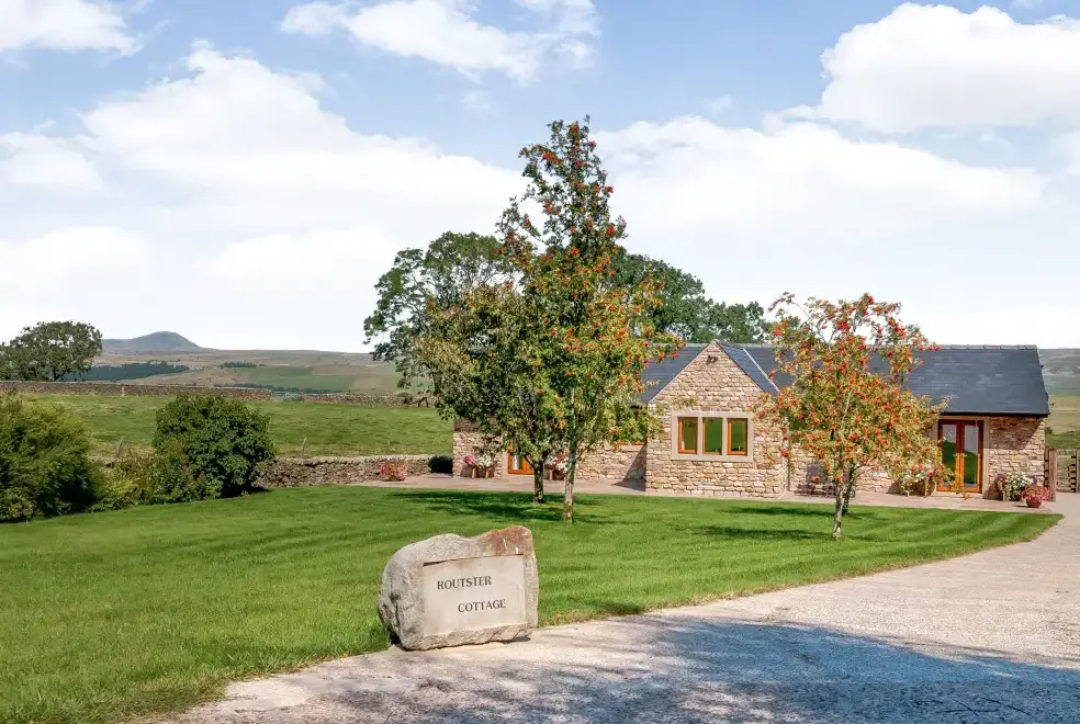 Routster Farm Cottage, Yorkshire Dales, from the outside