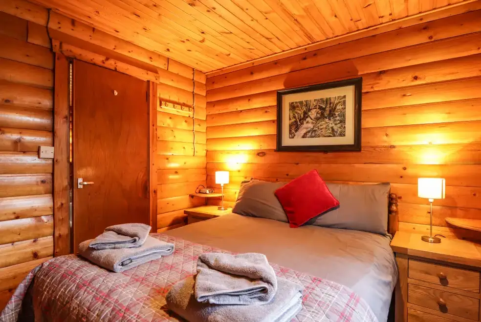 Bedroom at Rowan Lodge