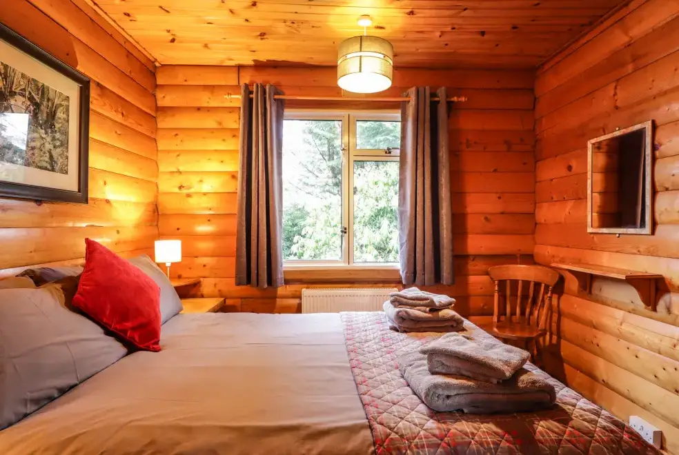 Bedroom at Rowan Lodge