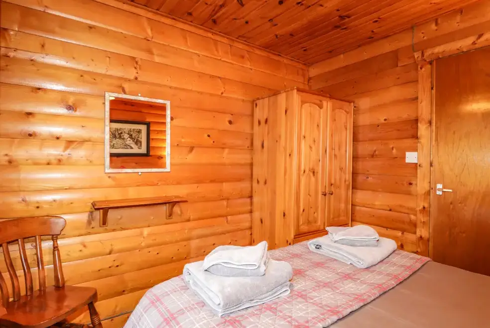 Bedroom at Rowan Lodge