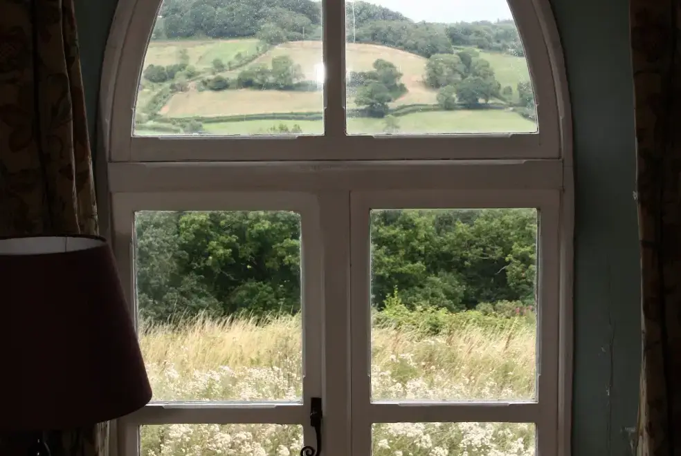 Countryside views at Rower Fort