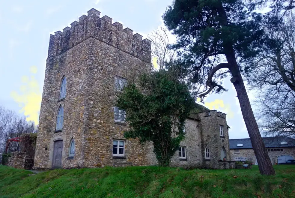 Rower Fort, from the outside