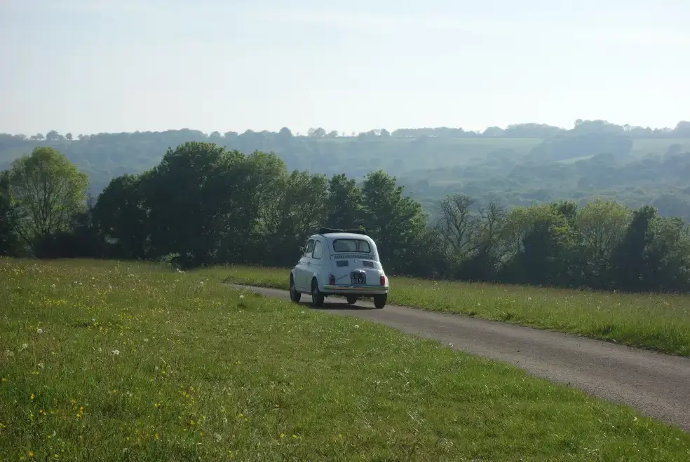 Countryside views at Rower Fort